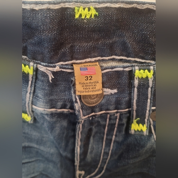 Men's true religion jeans, size 32 - Picture 3 of 5